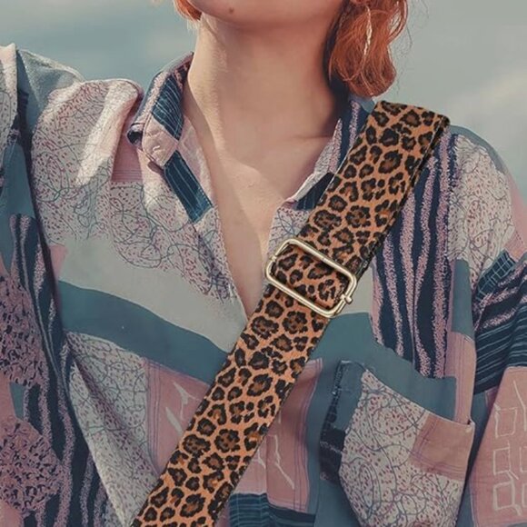 Free People Handbags - Leopard Shoulder Strap Adjustable Bag Strap For your Purse